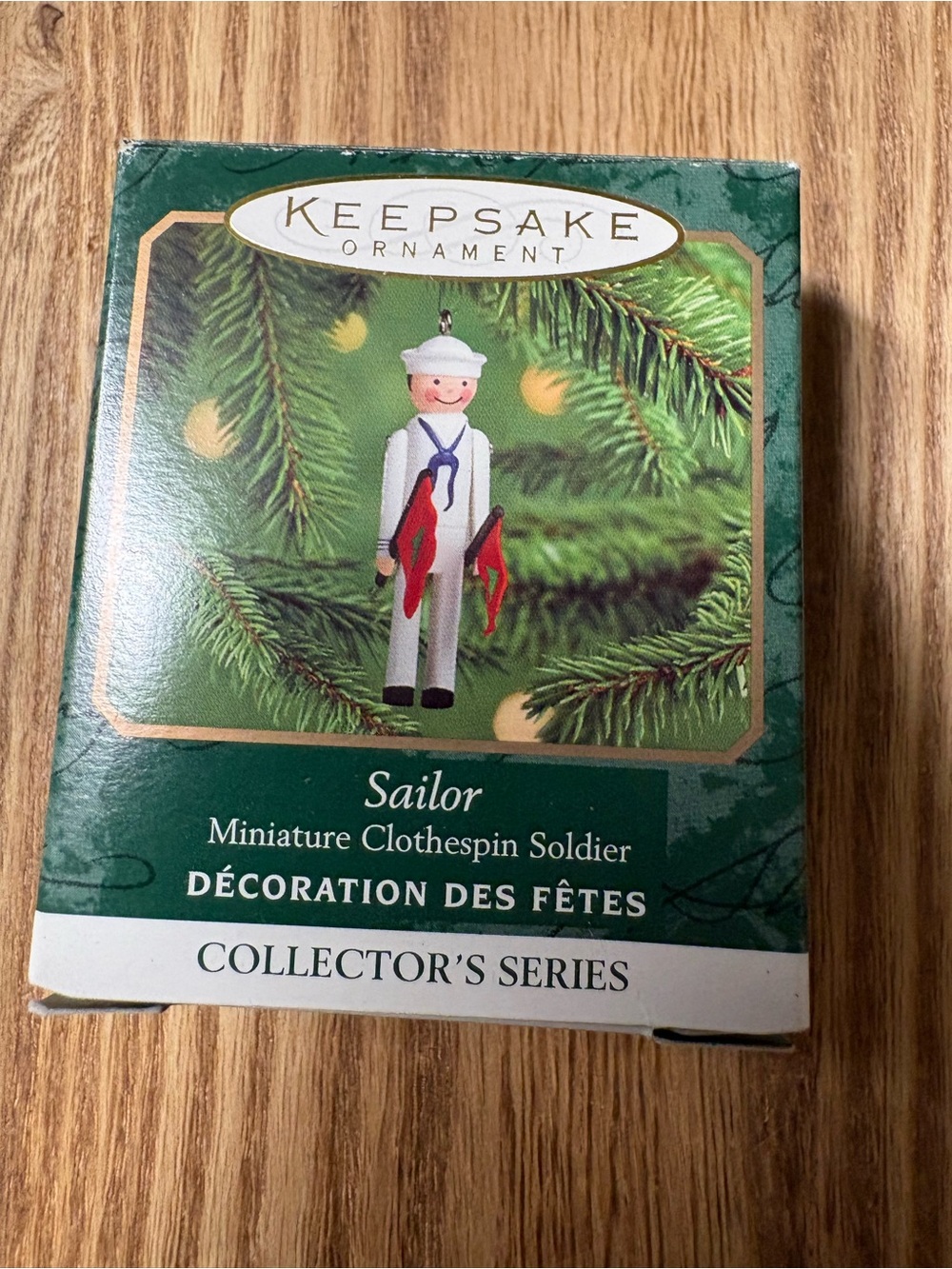 Hallmark Keepsake Sailor Miniature Clothespin Soldier